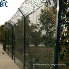 358 Mesh High Security Fence for Prison and Perimeter Barrier.